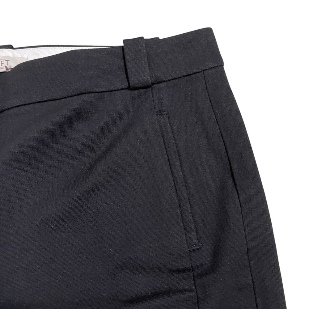 LOFT Black Marisa Pants 6 Straight Leg Careerwear Office Business Casual Classic - Picture 5 of 8